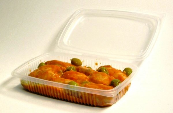 Συσκευασία φαγητού μιας χρήσης ,Σκεύος μικροκυμάτων